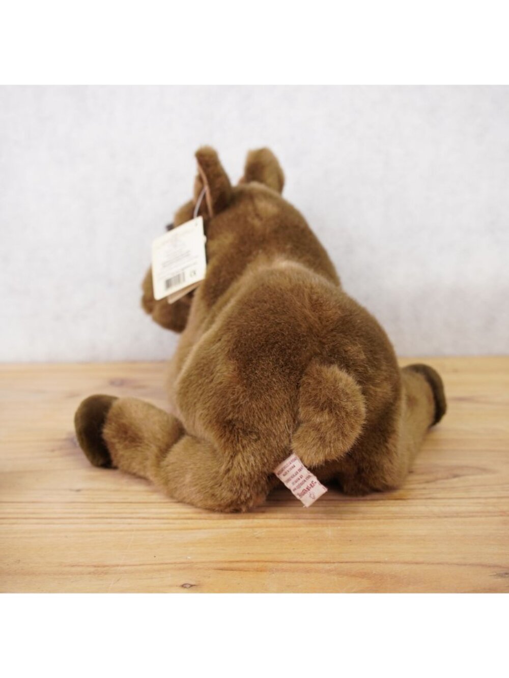 Dakin Brown Soft Mannie Moose Huggables Plush Stuffed Toy Friend 15" NWT - Picture 4 of 13